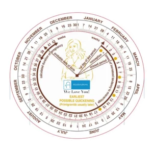Kalenda ya mimba-Pregnancy wheel