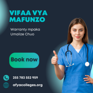 Vifaa vya mafunzo kozi za afya