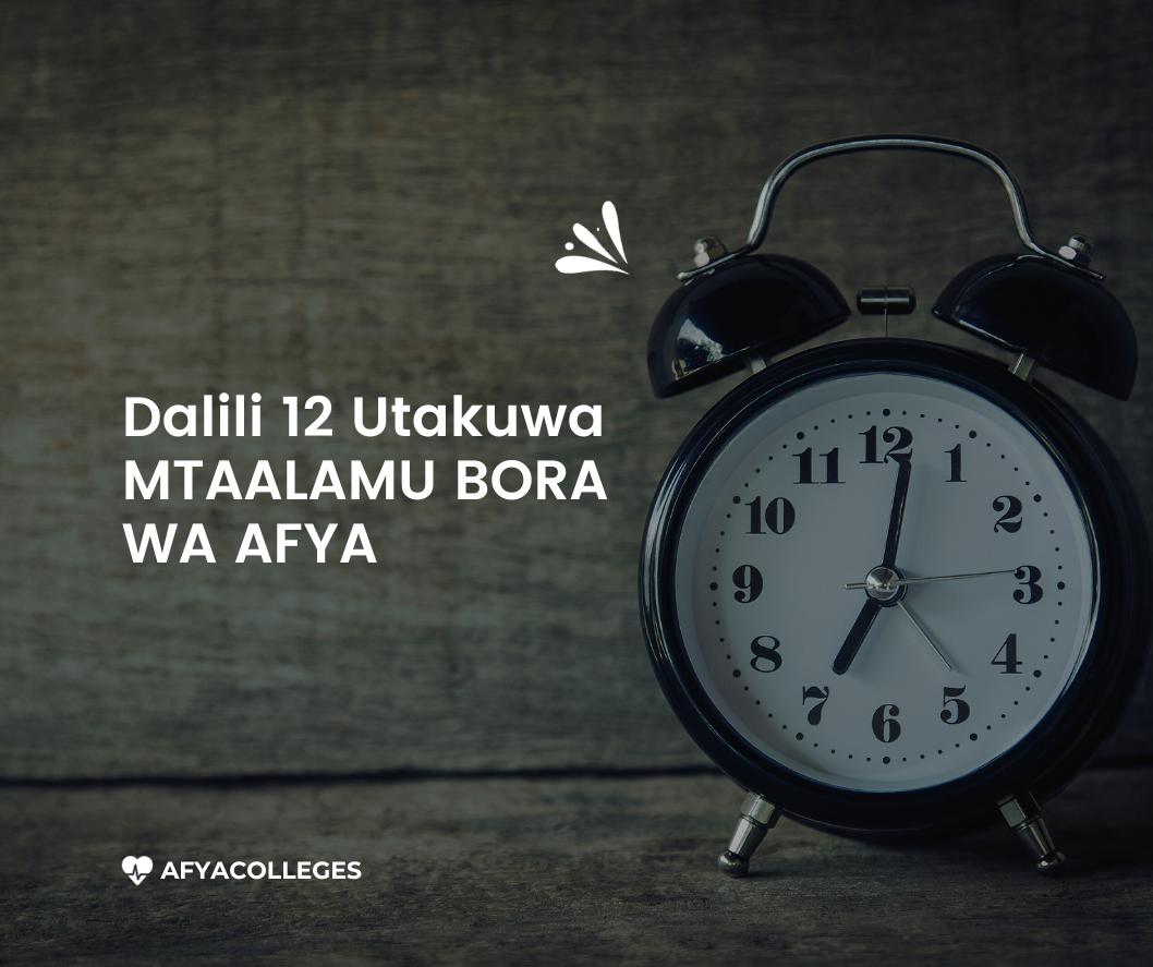 Kujitambua ni nguzo ili kufnikiwa kuwa mtaalamu bora wa afya