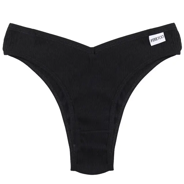 Pendeza Low Waist Panties Women Black