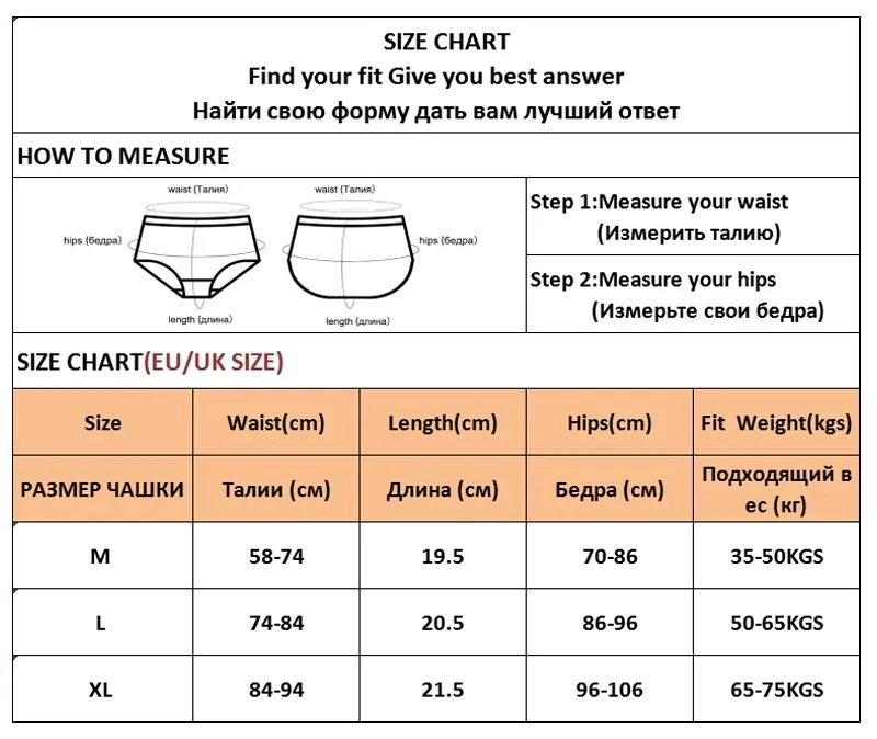 Pendeza Low Waist Panties Women Size