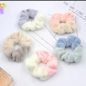 Fluffy Scrunchies (Vibanio vya nywele)