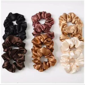 Satin Scrunchies (Vibanio vya nywele)