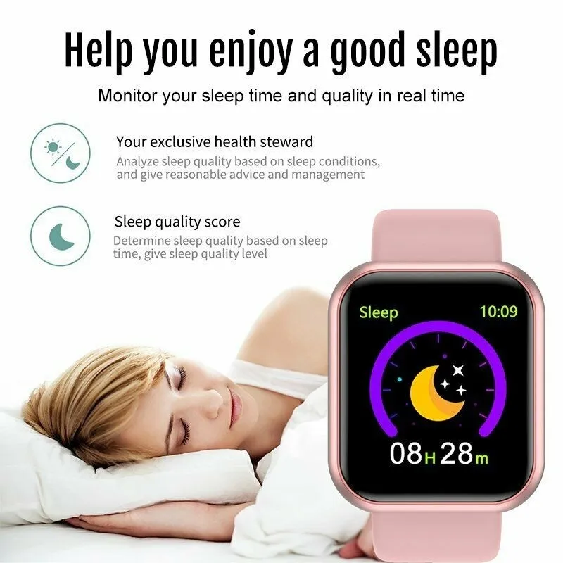 Valdus Wholesale Custom APP Y68 D20 1.44 Inch Smartwatch Mobile Phone Android Smart Watch - Image 3